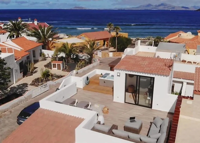 Villa Aloha Jacuzzi Y Vistas Al Mar Corralejo