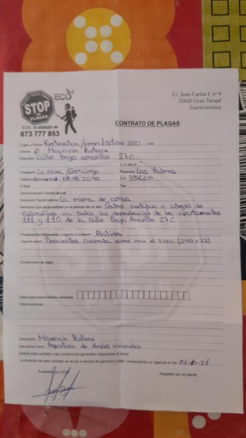 Vakantiehuis Fuerteventura Calle Bajo Amarillo 27-c *
