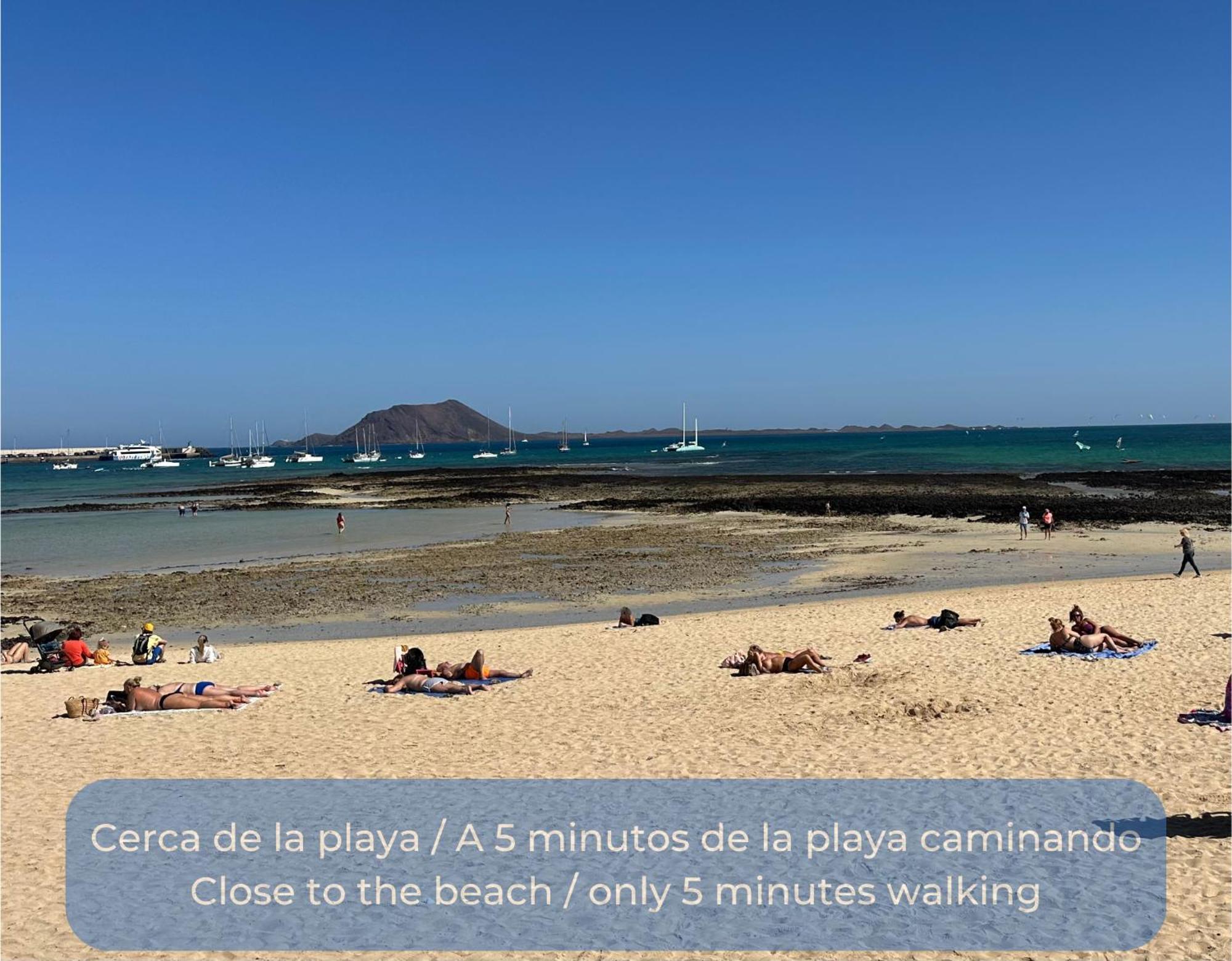 Apartment Blue Spirulina Con Piscina, Terraza, Parking Y Wifi Corralejo
