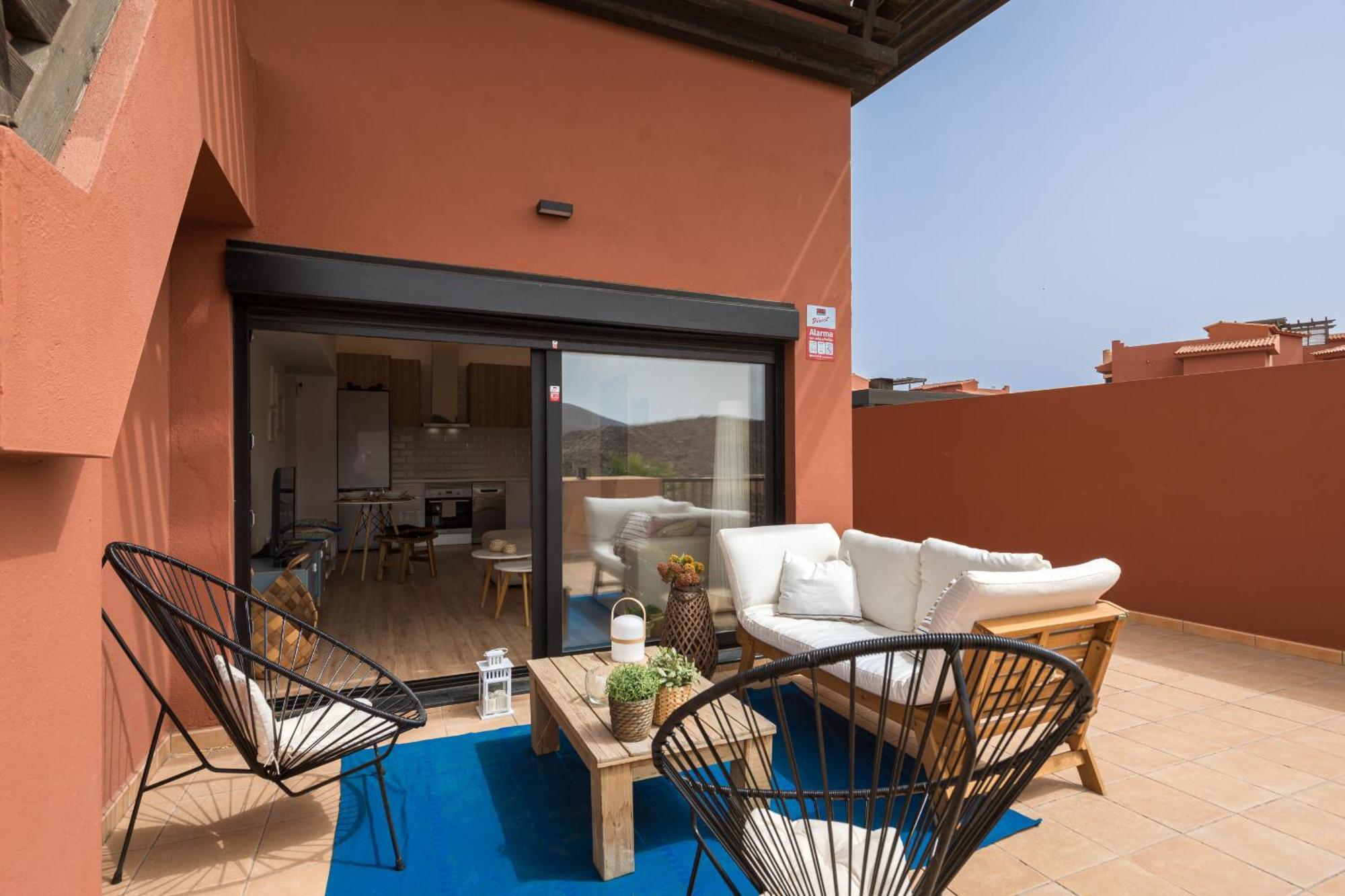 Apartment 2br - Solarium & Barbacue Corralejo