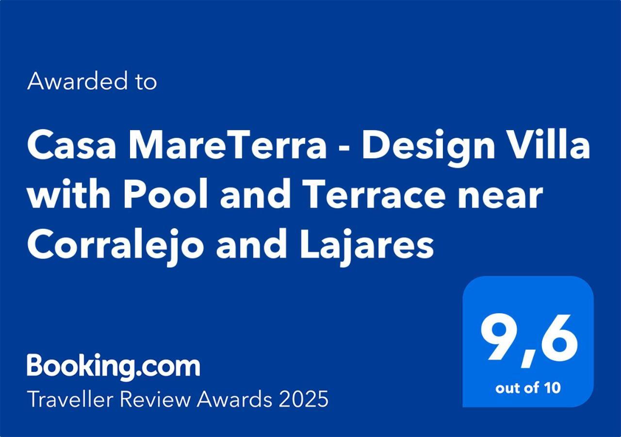 Casa Mareterra - Design With Pool And Terrace Near And Lajares