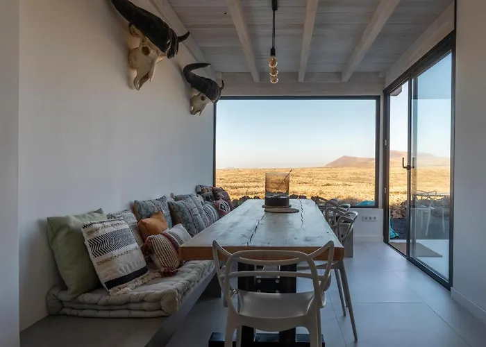 Villa Calderon Hondo. Top Design , Views And Pool Lajares-Corralejo