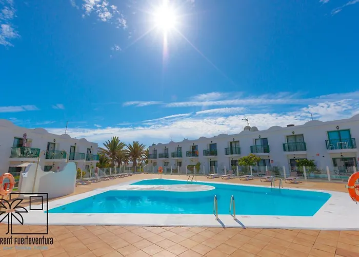 Golden Sunset Pool View By Irent Fuerteventura