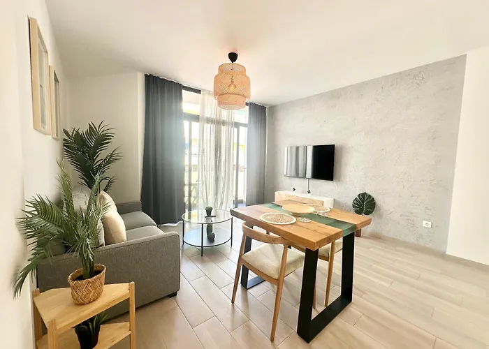 Salty Loft En El Centro De Corralejo, Terraza Privada, Cocina Completa Y Wifi