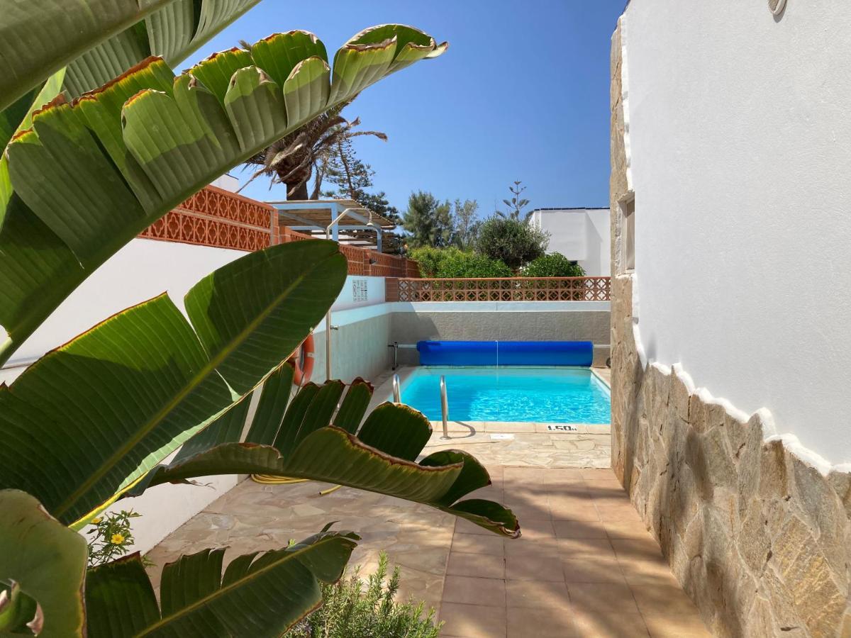 House With The Heated Pool Next To Rocky Point * Corralejo
