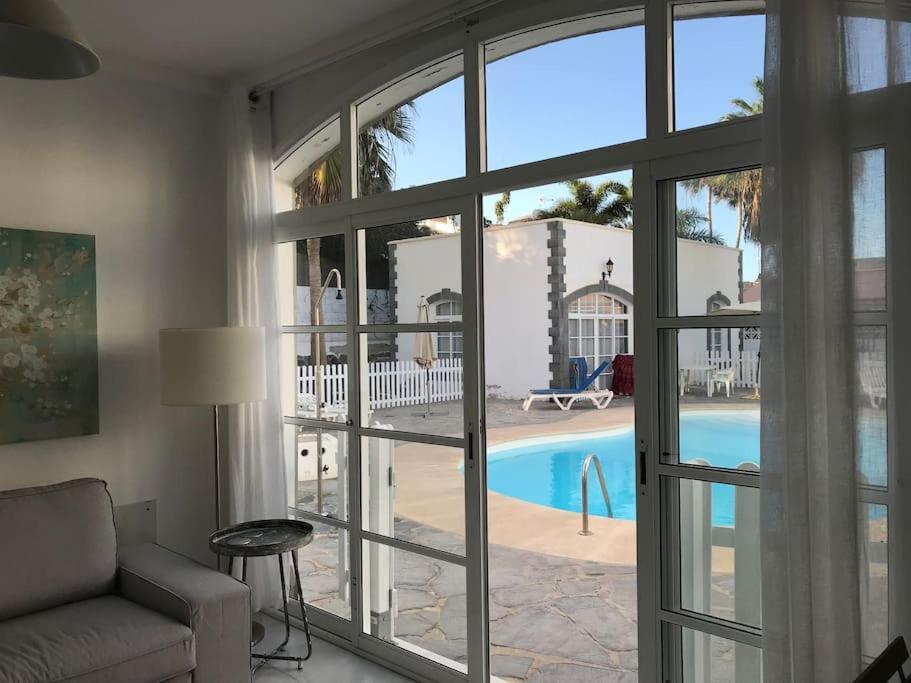 Lovely - Pool Front, Private Roof Terrace, Wifi Fiber Optic Corralejo