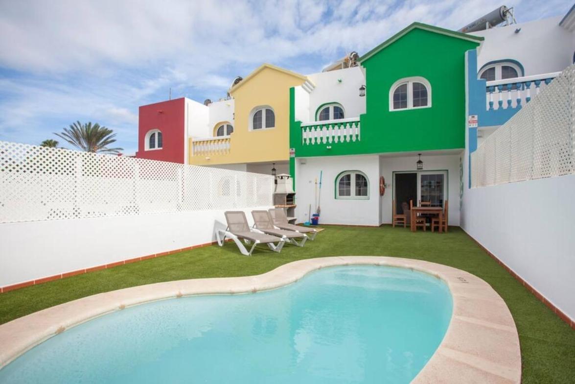 Villa With Private Pool, Bbq, Wifi At Galera Corralejo
