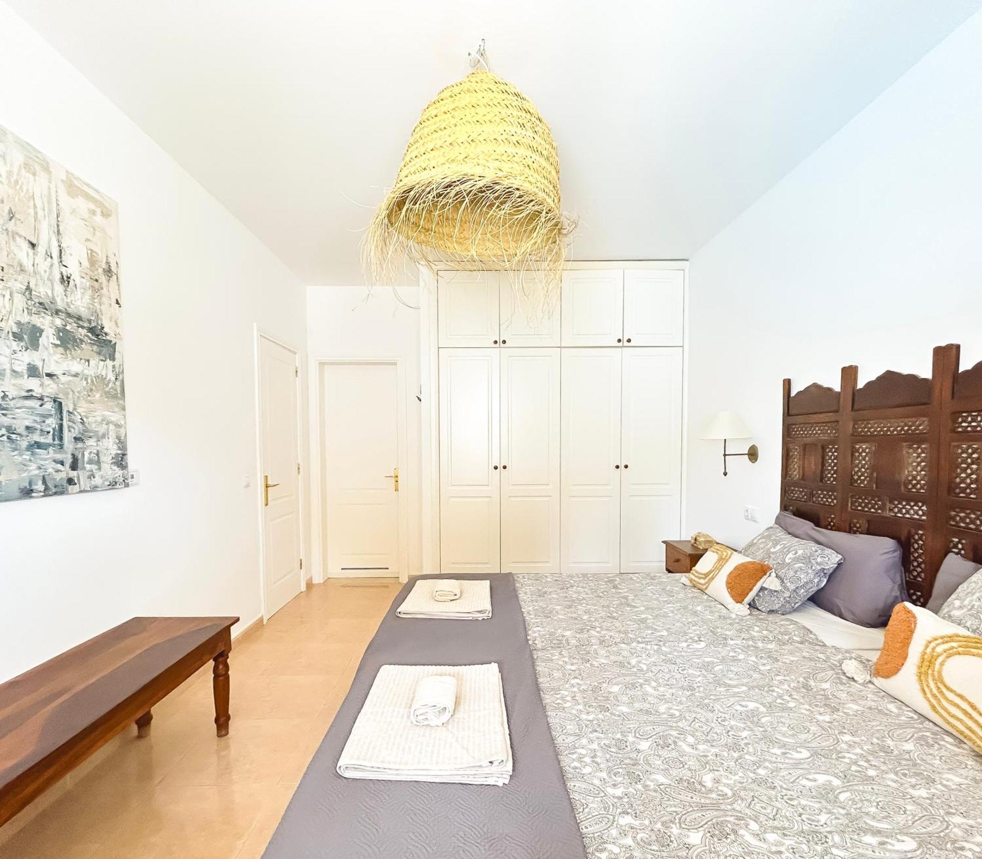Villa House Boho Palm With Private Heated Pool And Garden, 3 Bedrooms, Wi-fi Corralejo