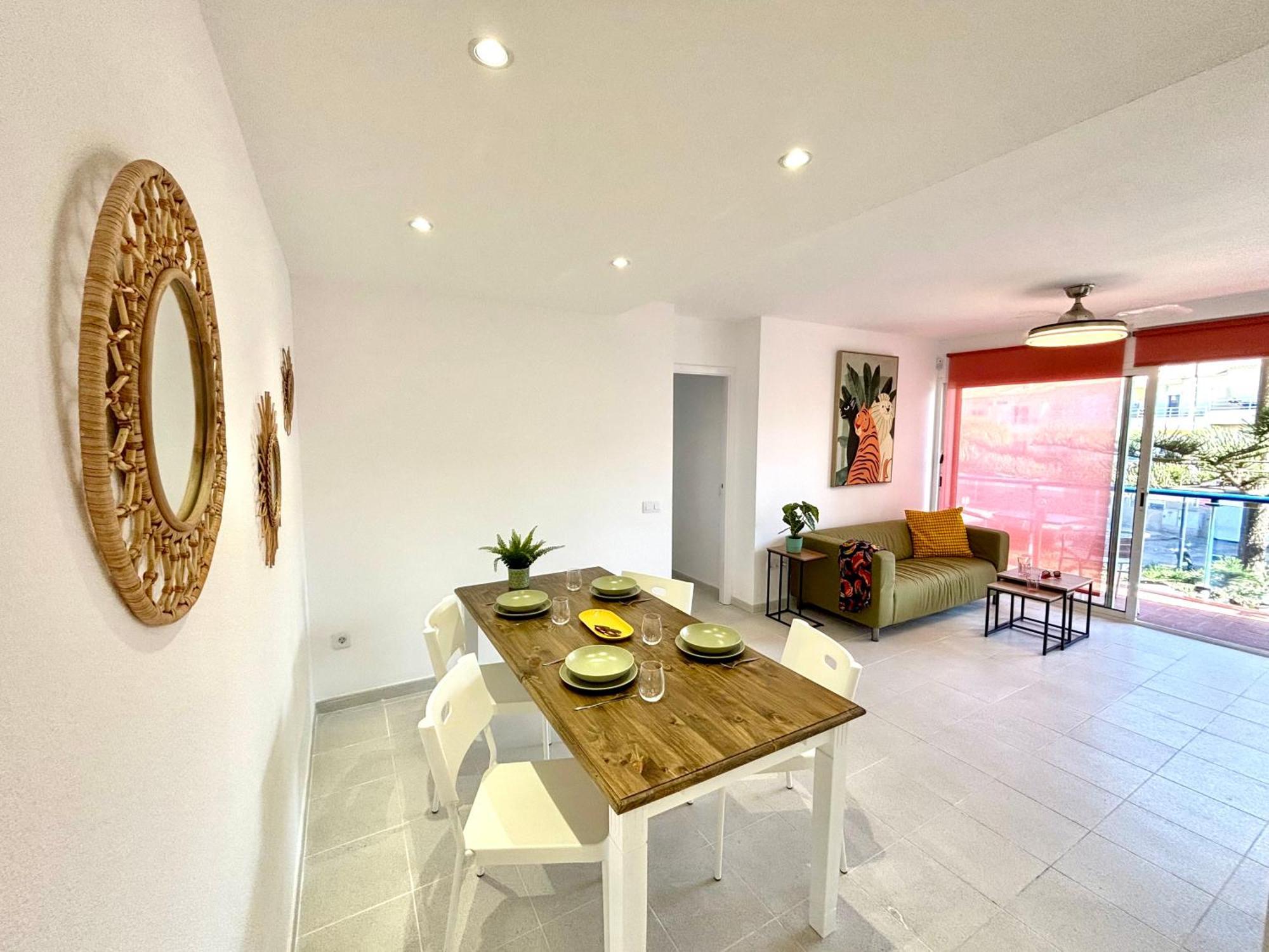 Sunny Terraced Flat In Center * Corralejo