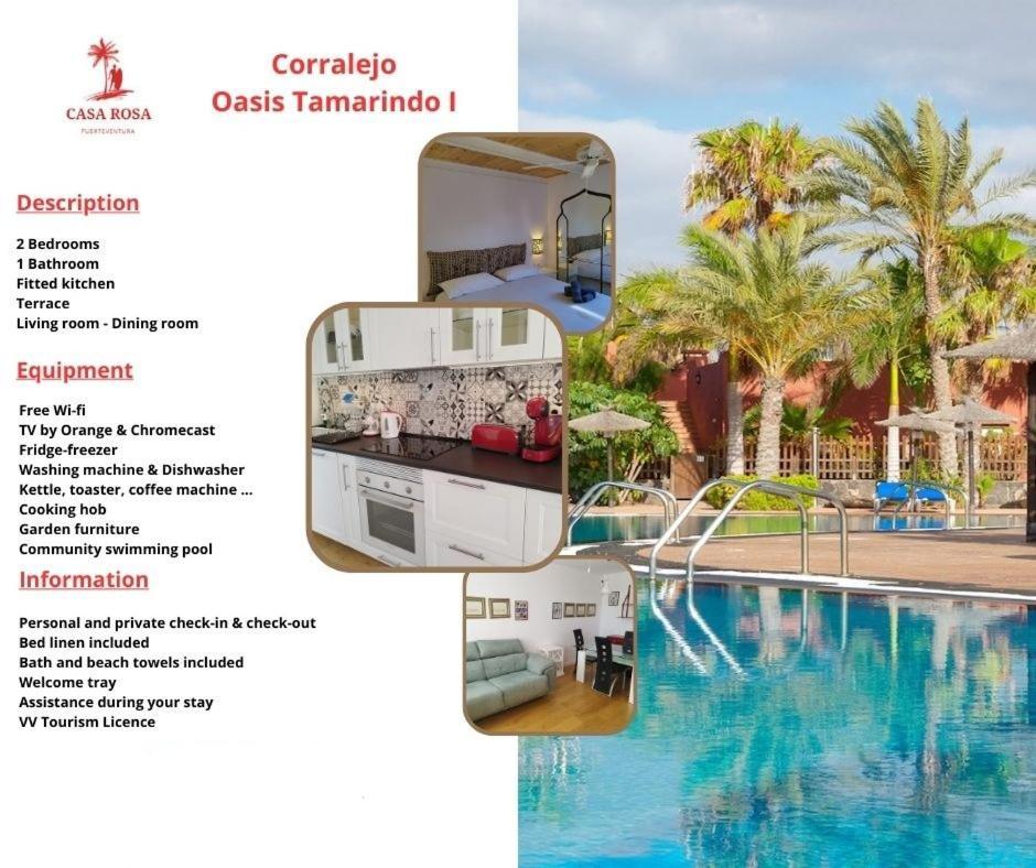 Oasis Tamarindo 1 - - Casa Rosa - 2 * Corralejo
