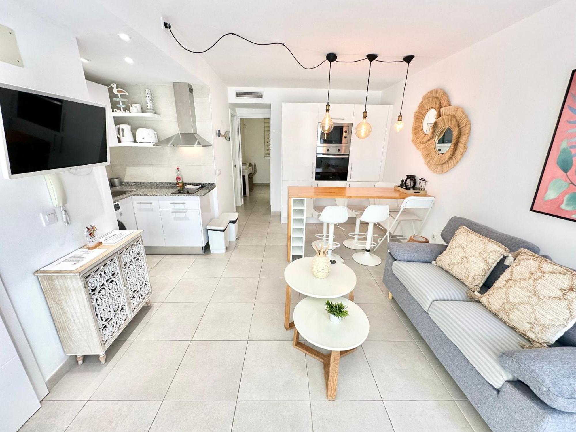 Appartement Chocolate Cookie- Piscina, Terraza Soleada, Cocina Completa Y Wifi
