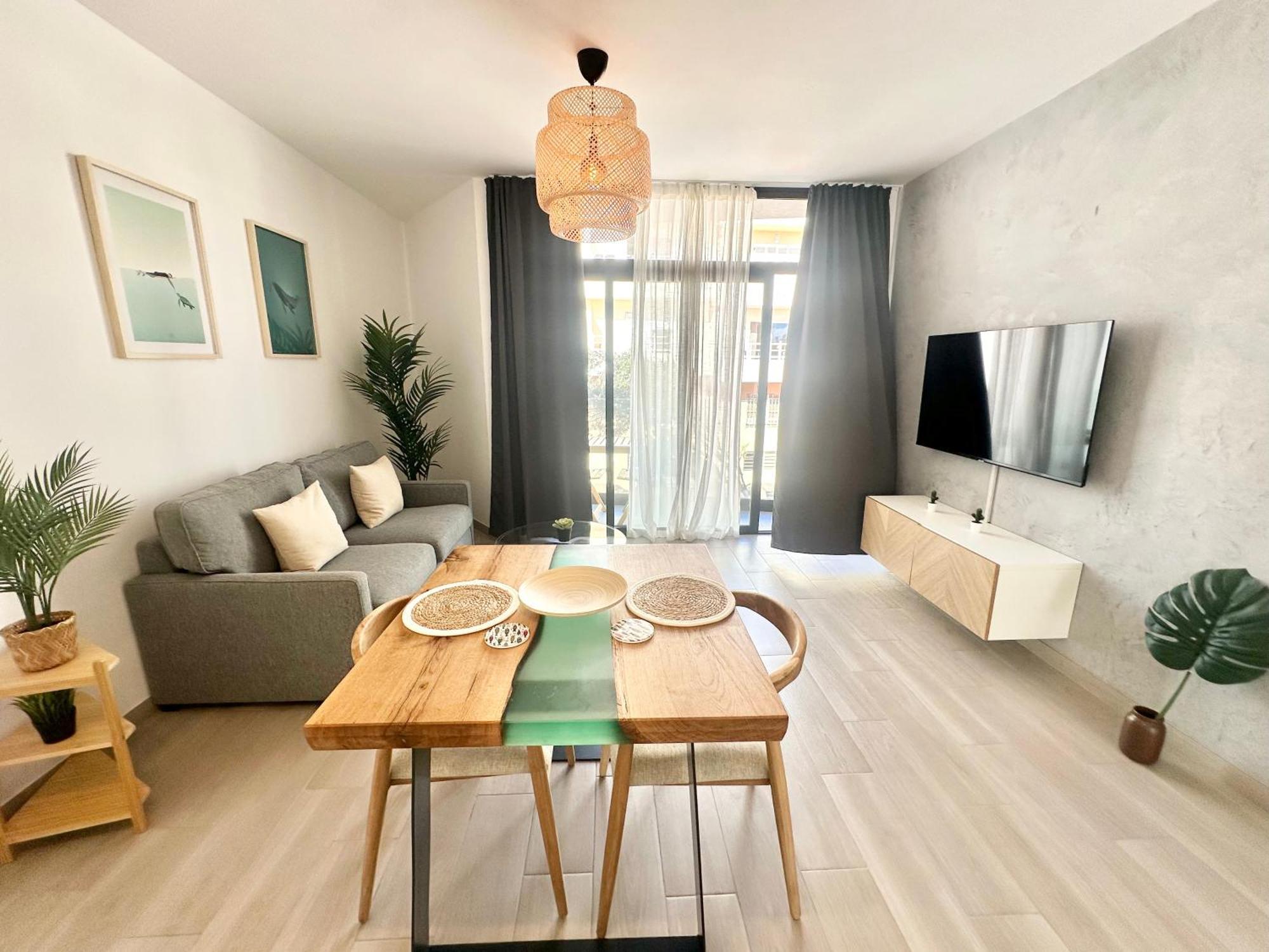 Salty Loft En El Centro De Corralejo, Terraza Privada, Cocina Completa Y Wifi Apartment