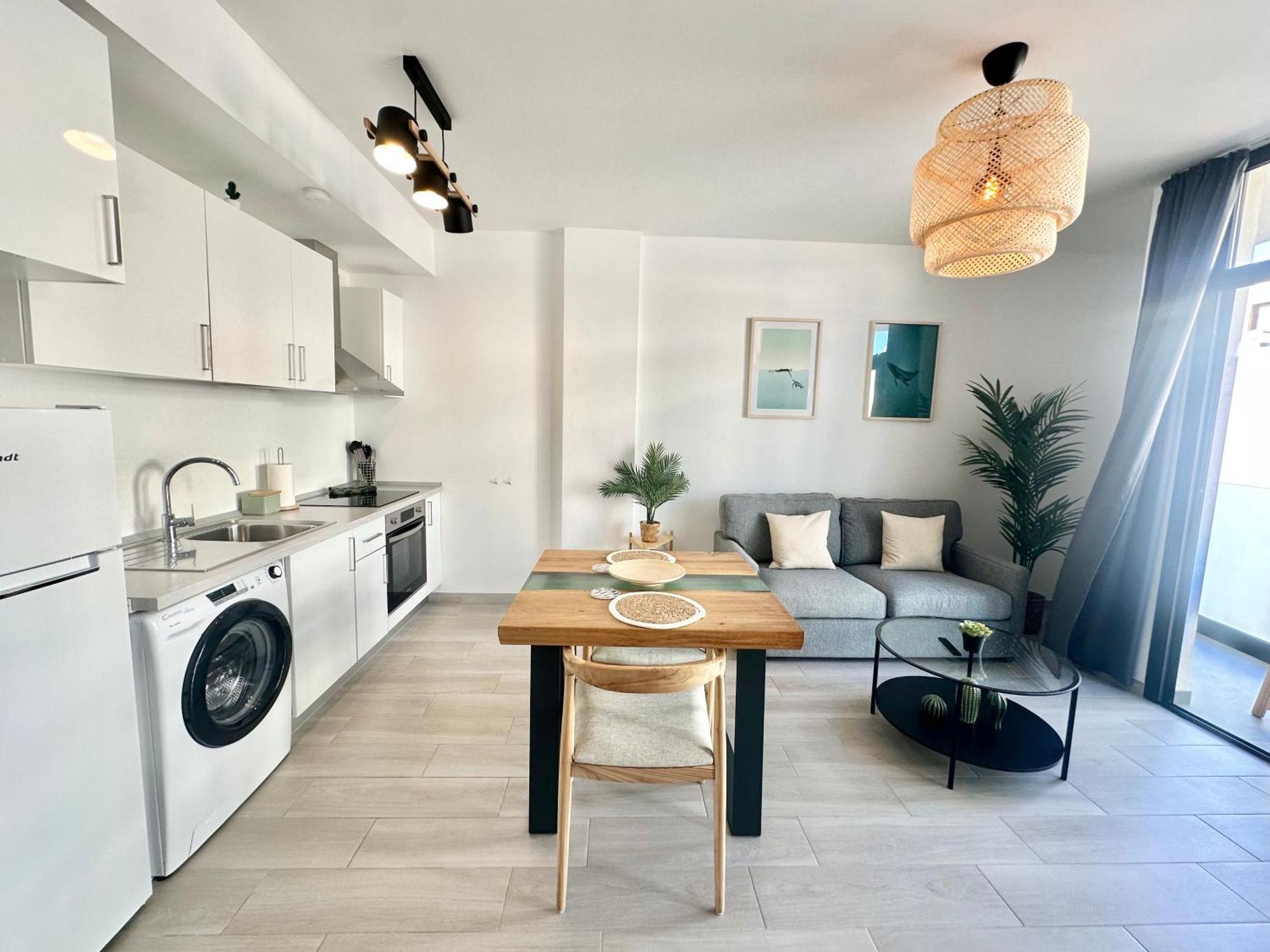Salty Loft En El Centro De Corralejo, Terraza Privada, Cocina Completa Y Wifi Apartment *
