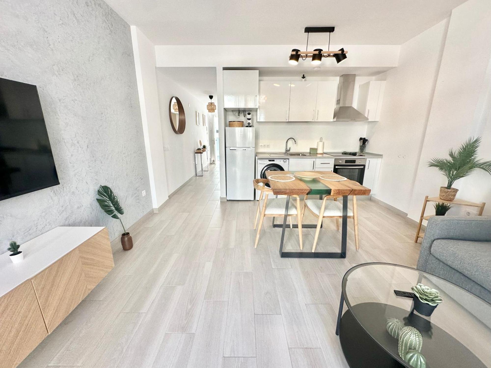 Apartment Salty Loft En El Centro De Corralejo, Terraza Privada, Cocina Completa Y Wifi
