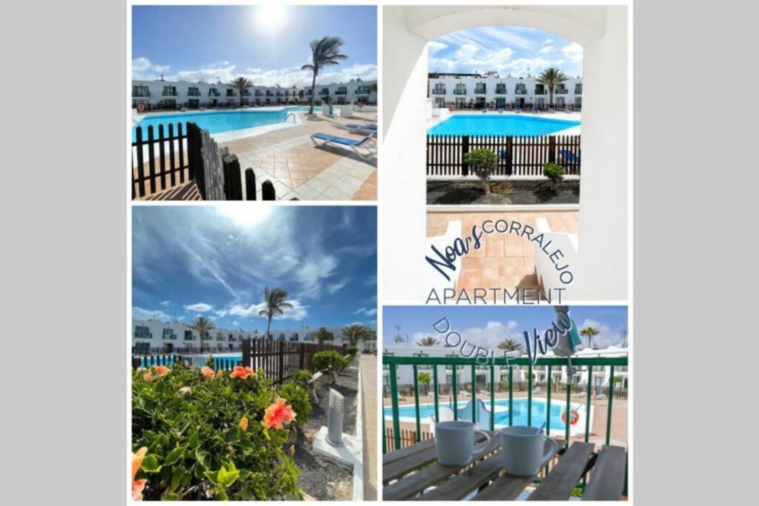 Apartment Sunny Noa's Double Pool View- Wifi Fibra By Rentalfue Corralejo