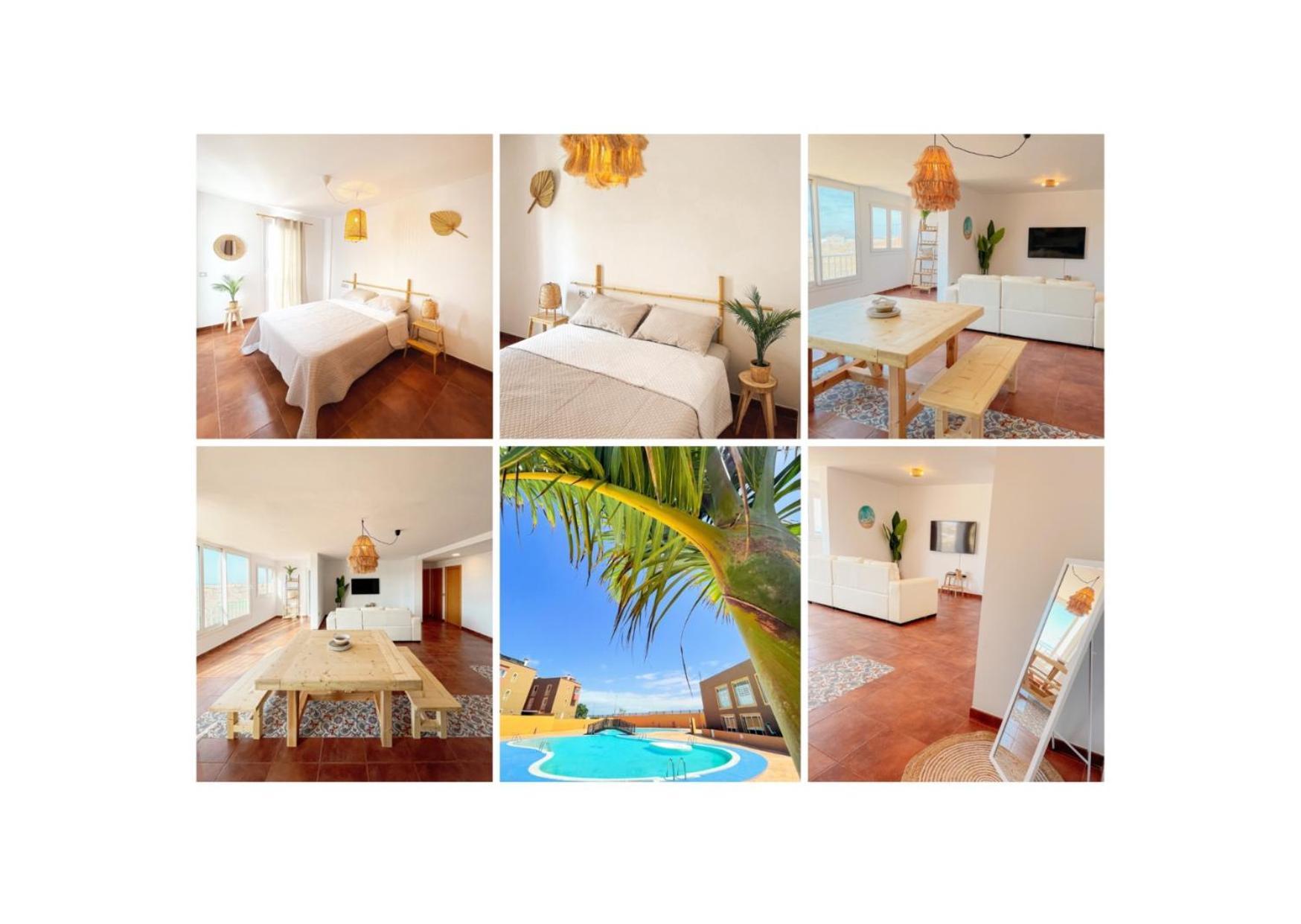 Casa Bamboo Corralejo, Relax, Piscina Y Parking Privado Apartment